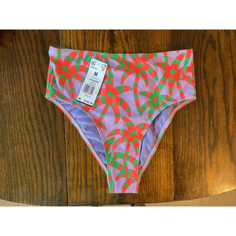 FARM Rio Pink and Green Swim Bottom